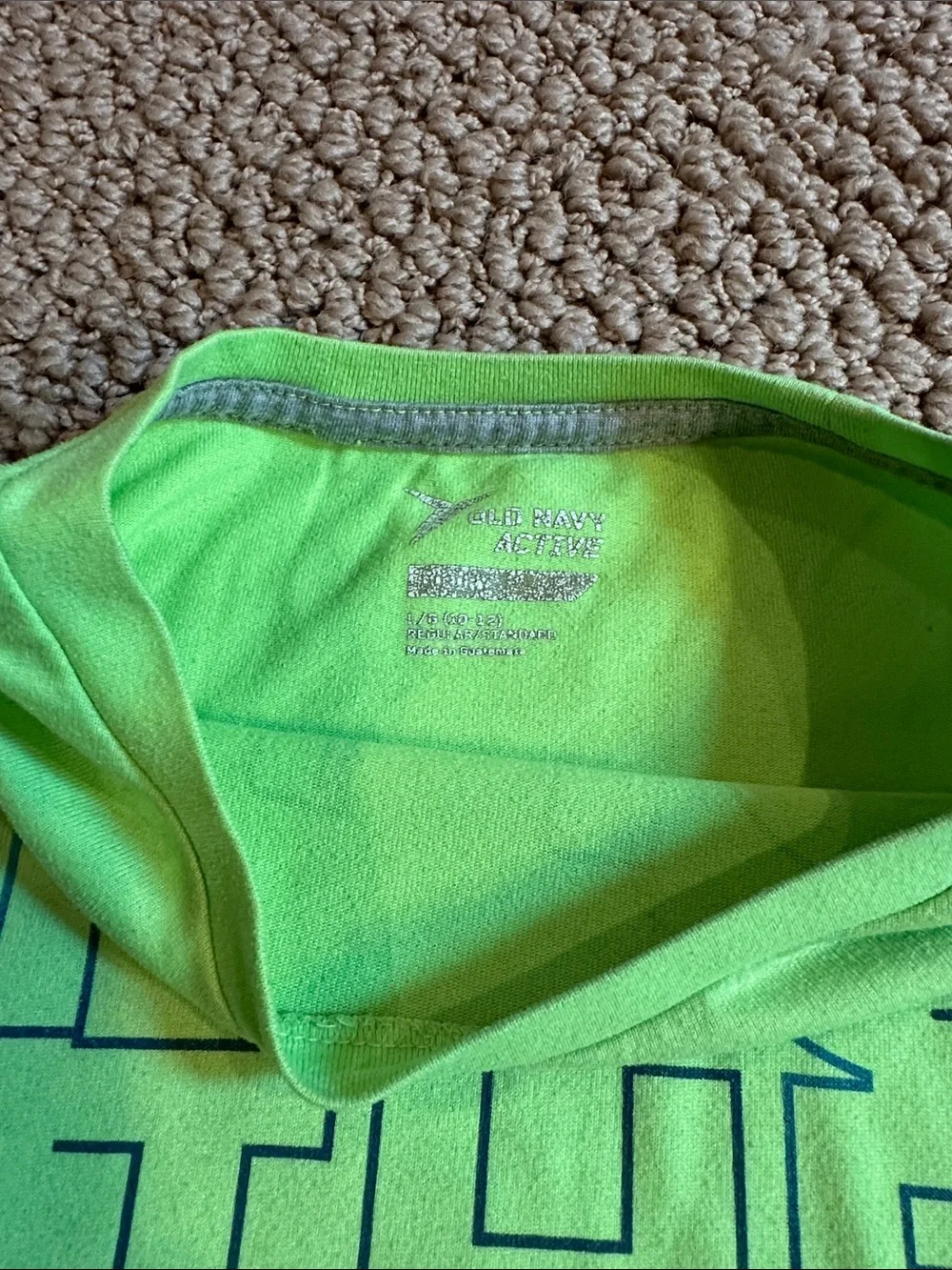 Old Navy neon green